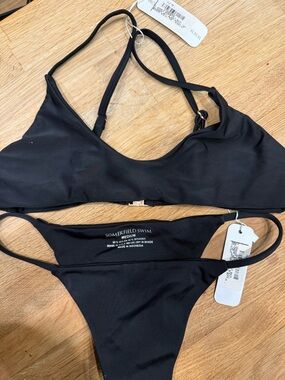 Somerfield Swim Black Two-Piece Bikini Set